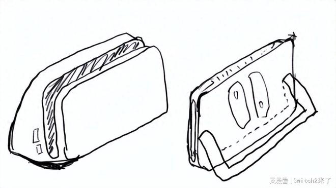 用手绘爆switch2外形！底座变更大了